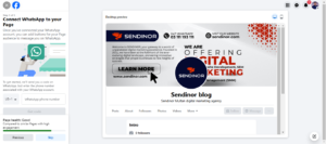 Connect WhatsApp to Facebook page